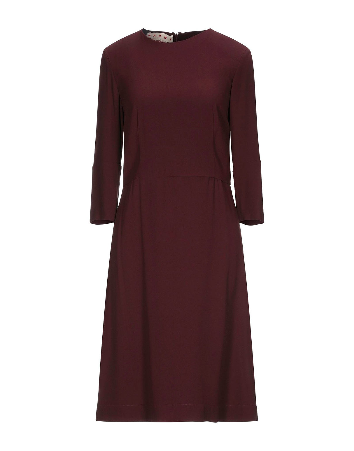 Marni Womens Midi Dresses - Burgundy