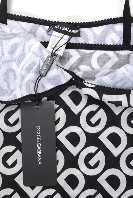 Dolce & Gabbana Women "DG" Print Underwear Shirt