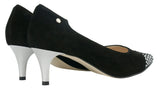 Bosccolo Womens High Heels - Silver/Black