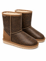 Australian Leather Ugg Classic Short Leopard Full Print - Brown - AU10