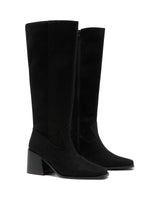 Therapy Quinn Black Microsuede