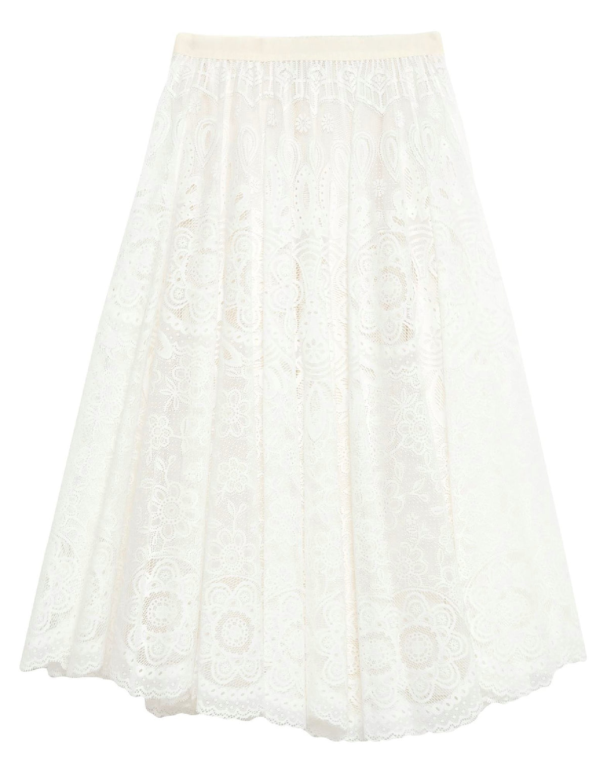 Redvalentino Womens Skirts - White