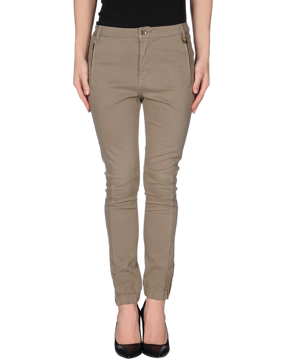 Twinset Womens Pants - Khaki
