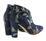 Bosccolo Womens Boots - Leaves Navy Blue
