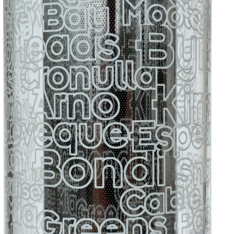 BBBYO Beaches Bottle - stainless steel insulated bottle - 1000 ml - Beaches print