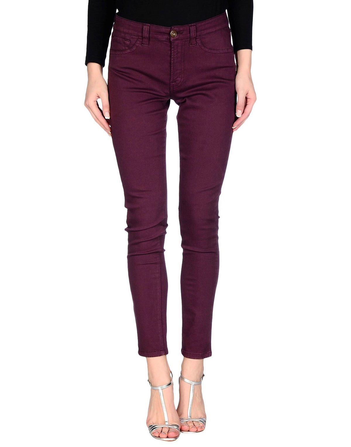 Jonny-Q Womens Pants - Plum