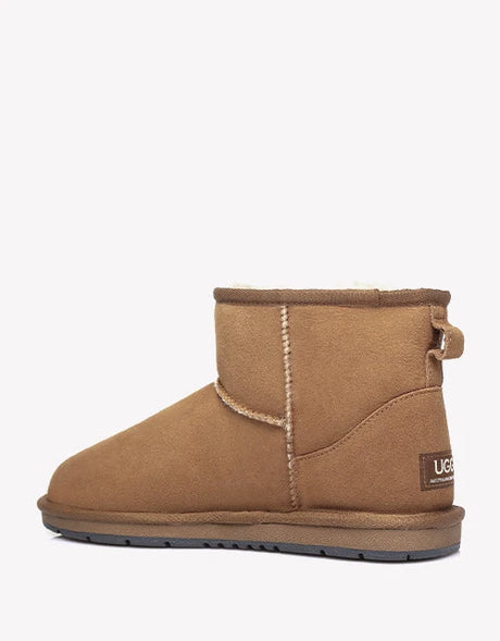 Mini Classic Suede in Chestnut