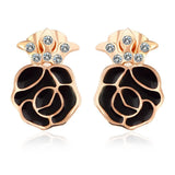 Boxed 2pr Rosie Stud Earrings Embellished with SWAROVSKI® Crystals