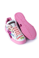 Dolce & Gabbana Women Portofino "Royal Pig" Sneakers
