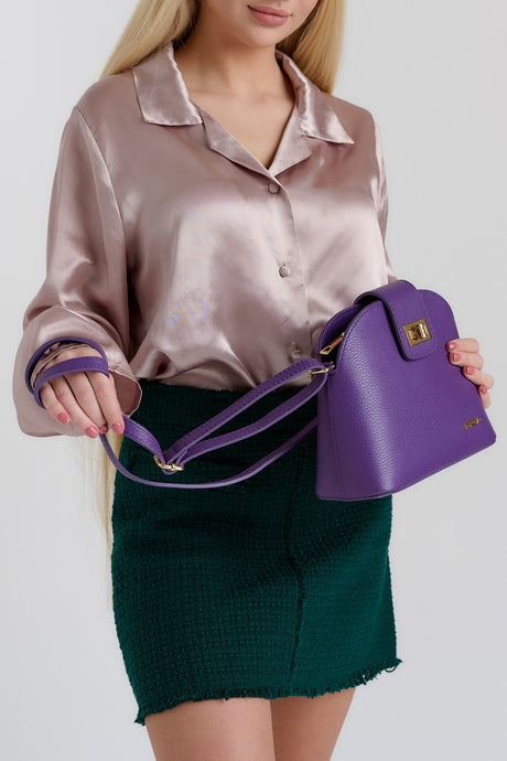 Bosccolo Shoulder Bag - Purple