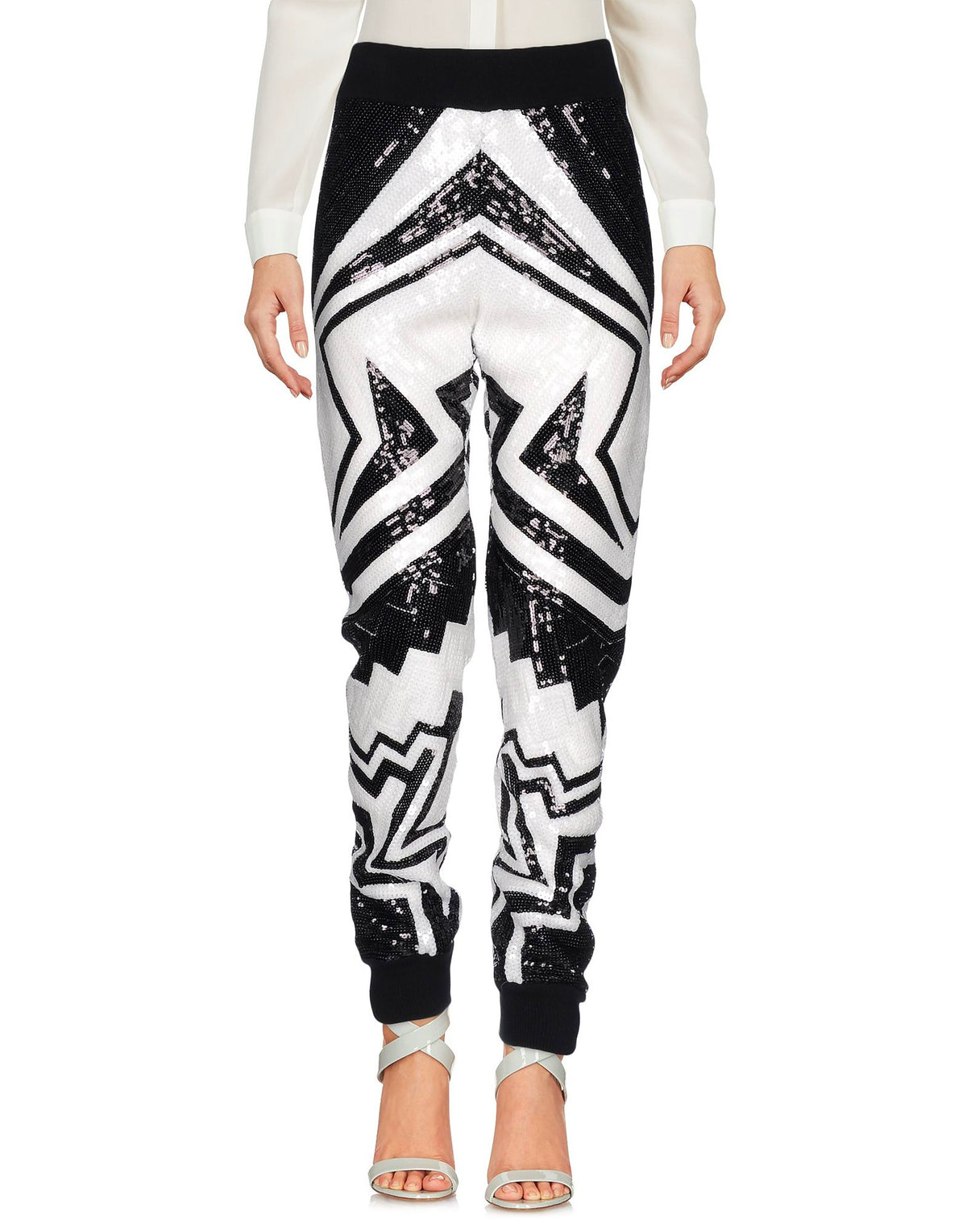 Philipp Plein Womens Pants - Black