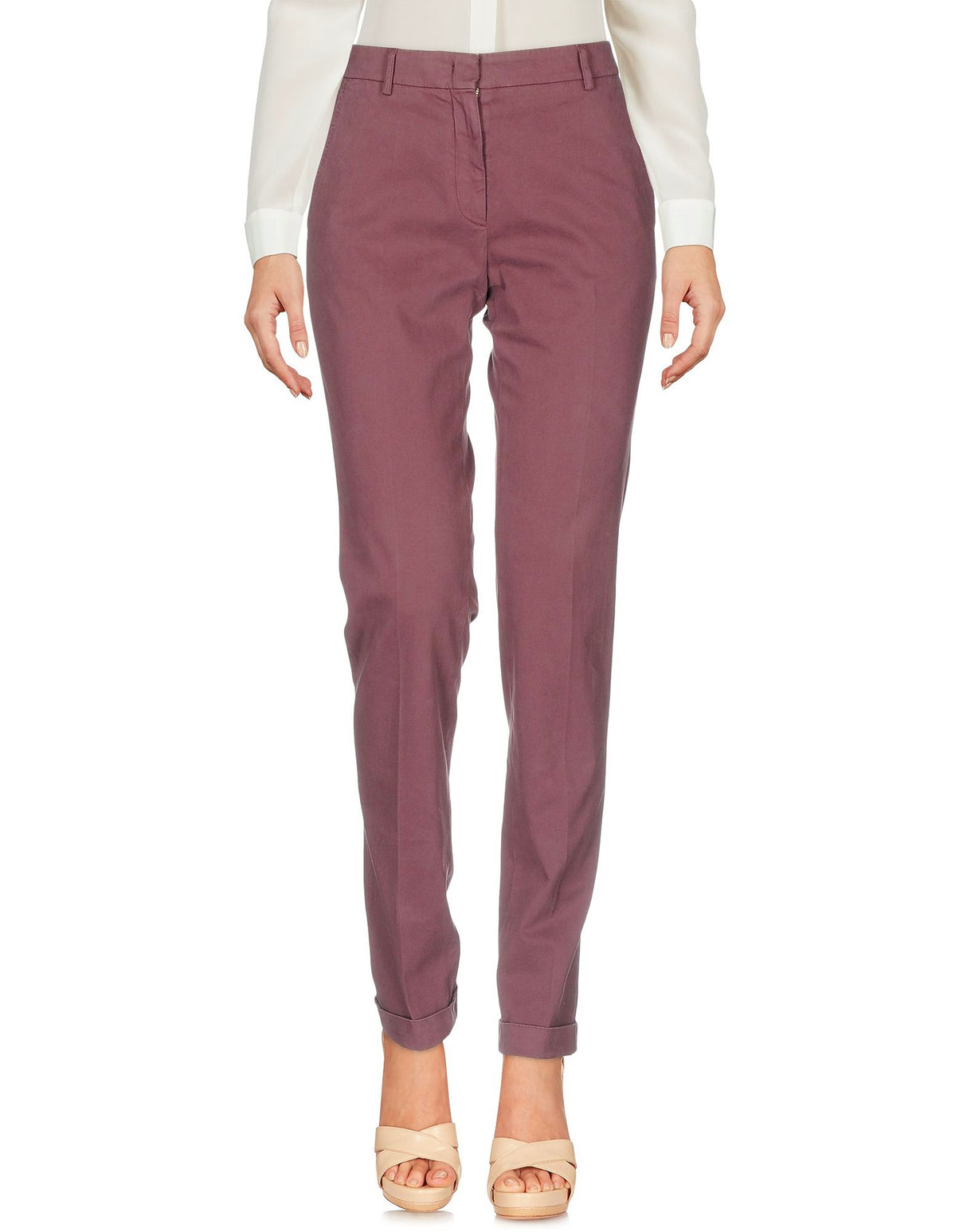 Incotex Womens Pants - Plum