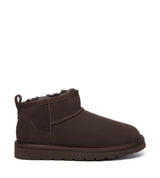 Julia Cow Suede Boots in Chocolate