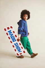 Cotton On Kids Boys Sammy Oversize Hoodie - Deep Dive/Circus Always Fun