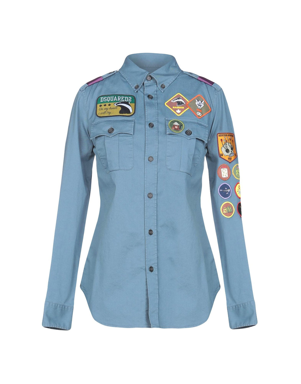 Dsquared2 Womens Shirt - Slate blue