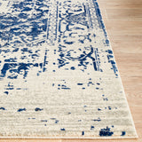 Evoke 253 White Navy Rug