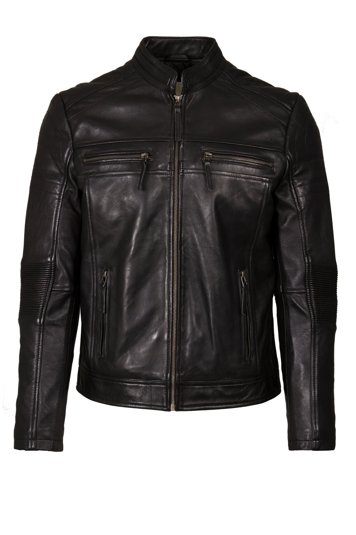 Mens Black Leather Jacket