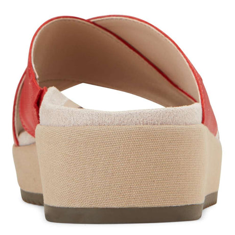Vionic Hayden Platform Slide - Cherry