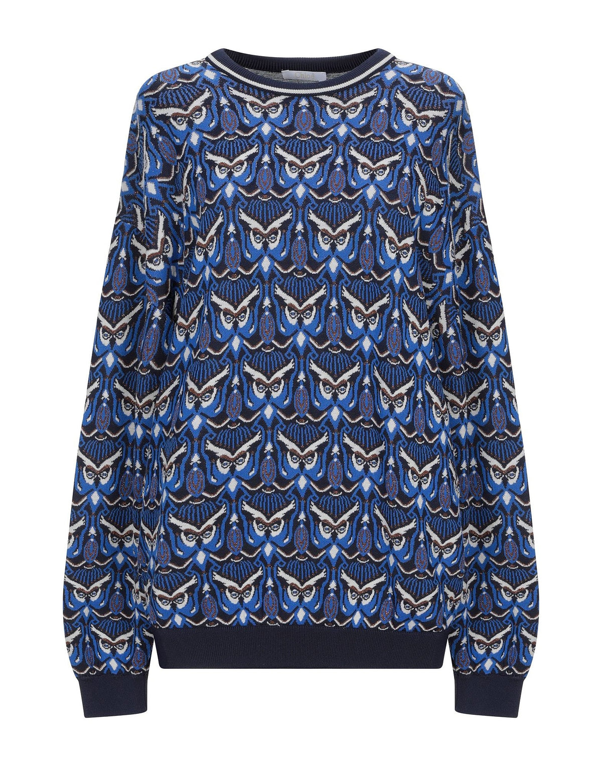 Chloé Womens Sweaters - Slate blue