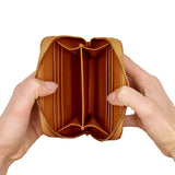 EZE - Money bag - Card Holder - BROWN