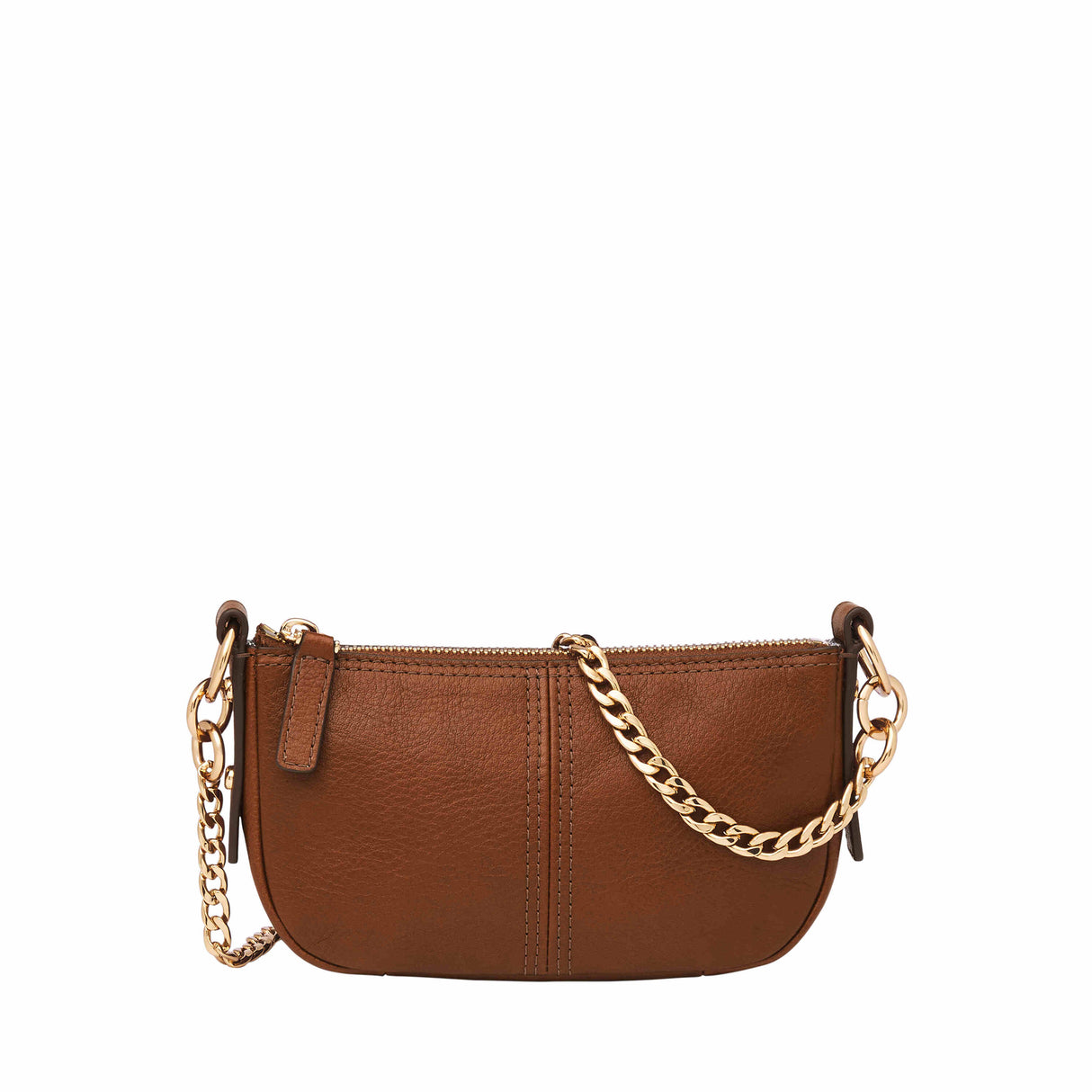 Fossil Jolie Brown Mini Crossbody Bag