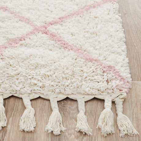 Saffron 22 Pink Runner Rug