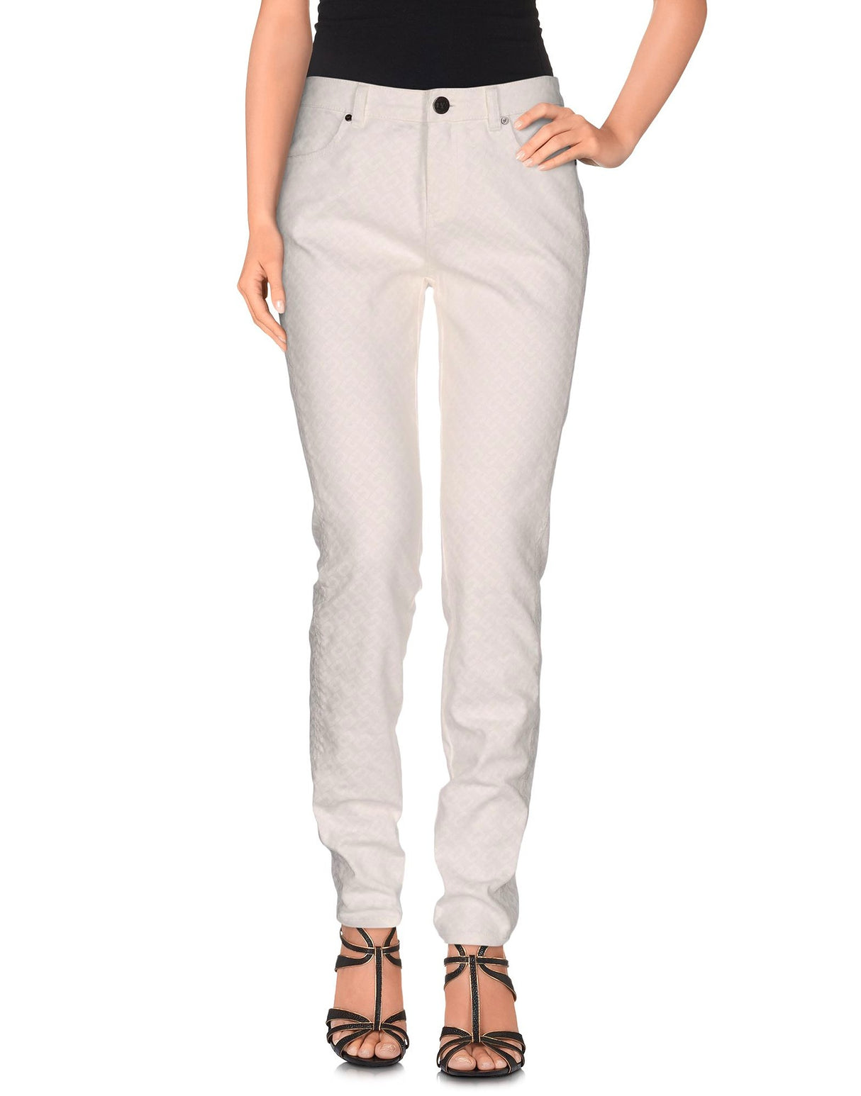Diane Von Furstenberg Womens Jeans - White