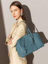 Aspen Top Handle Bag - Blue