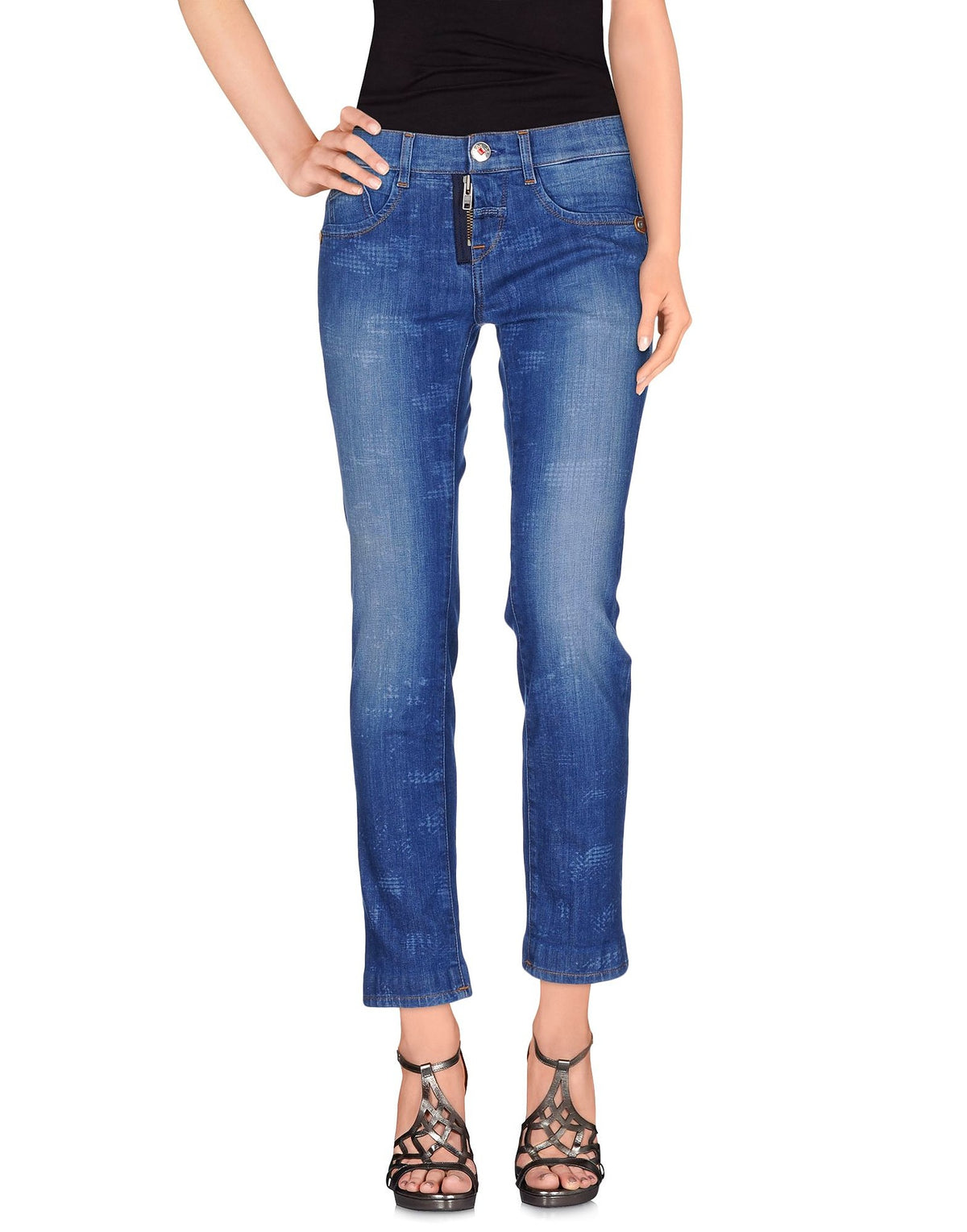 Le Jean De Marithé + François Girbaud Womens Jeans - Blue