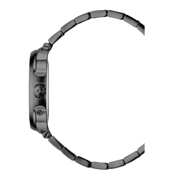 Christophe Duchamp L'envie Moonphase - Black Dial & 316L Stainless Steel Strap