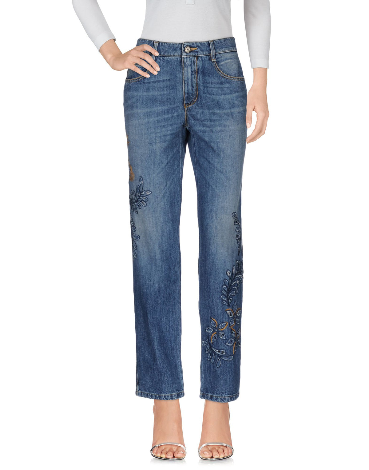 Ermanno Scervino Womens Jeans - Blue