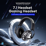 Transformers Wireless Bluetooth Gaming Headset TF-G03 4.2V 1200mAh Rechargeable - Black
