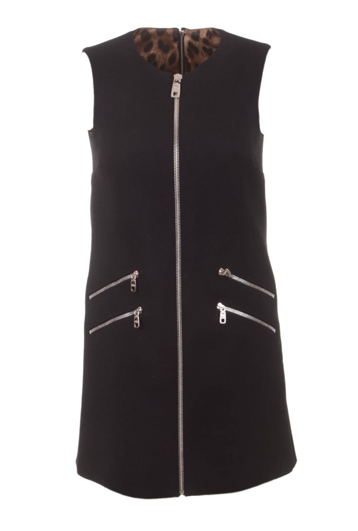 Dolce & Gabbana Women Sleeveless Zipped Short dress