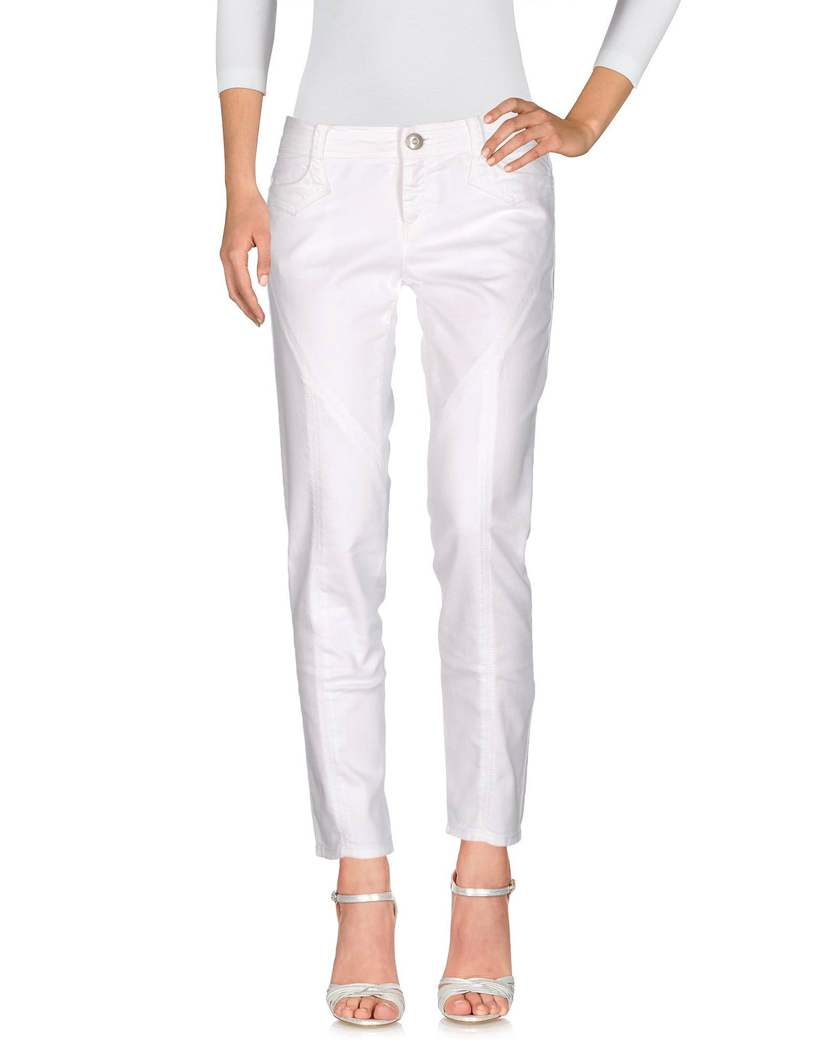 Ermanno Di Ermanno Scervino Womens Jeans - White