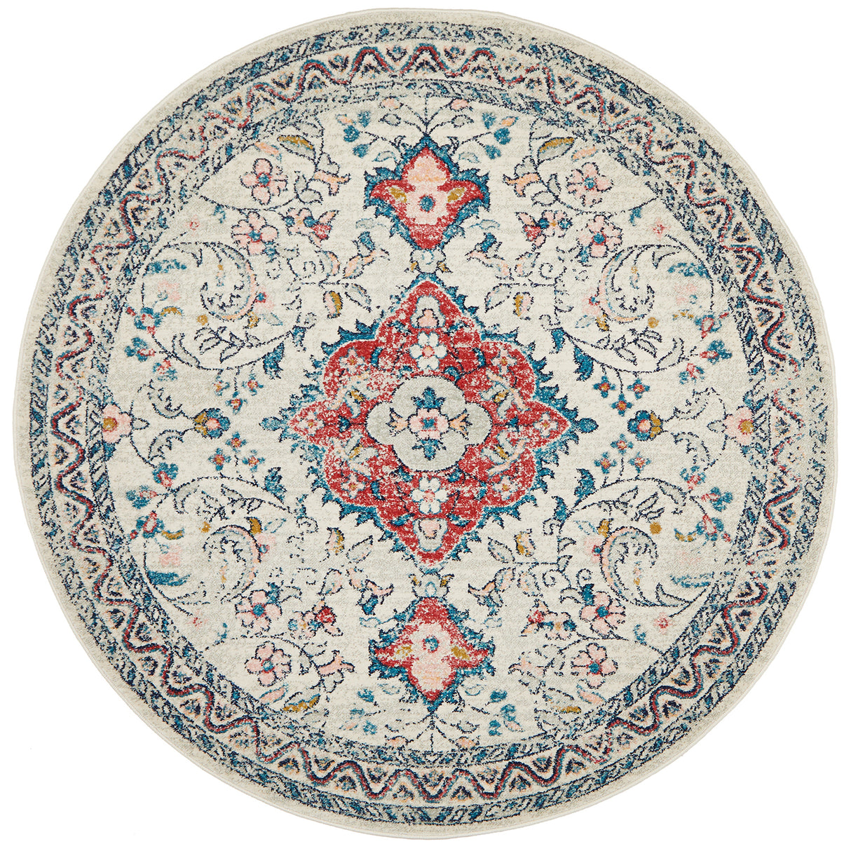 Avenue 705 Pastel Round Rug