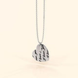 Bullion Gold I Love You Necklace