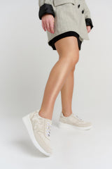Bosccolo Womens Sneakers - Beige Camouflage