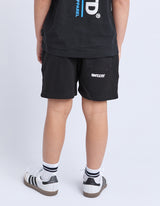 St Goliath Boys Podium Fleece Short - Washed Black