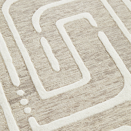 Summit Maze Linen Rug
