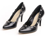 Bosccolo Womens High Heels - Black/Silver