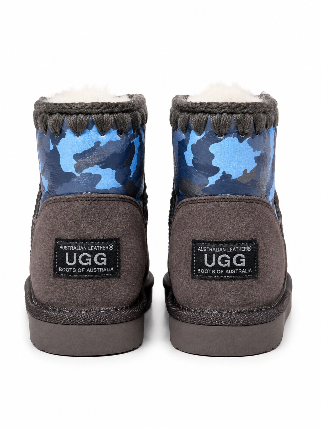 Australian Leather Ugg Napa Us Army Print - Blue - AU6