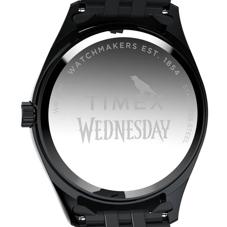 Timex Timex X Wednesday Timex Legacy 36Mm Stainless Steel Bracelet Watch