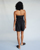 Amelius Sahara Linen Shorts - Black