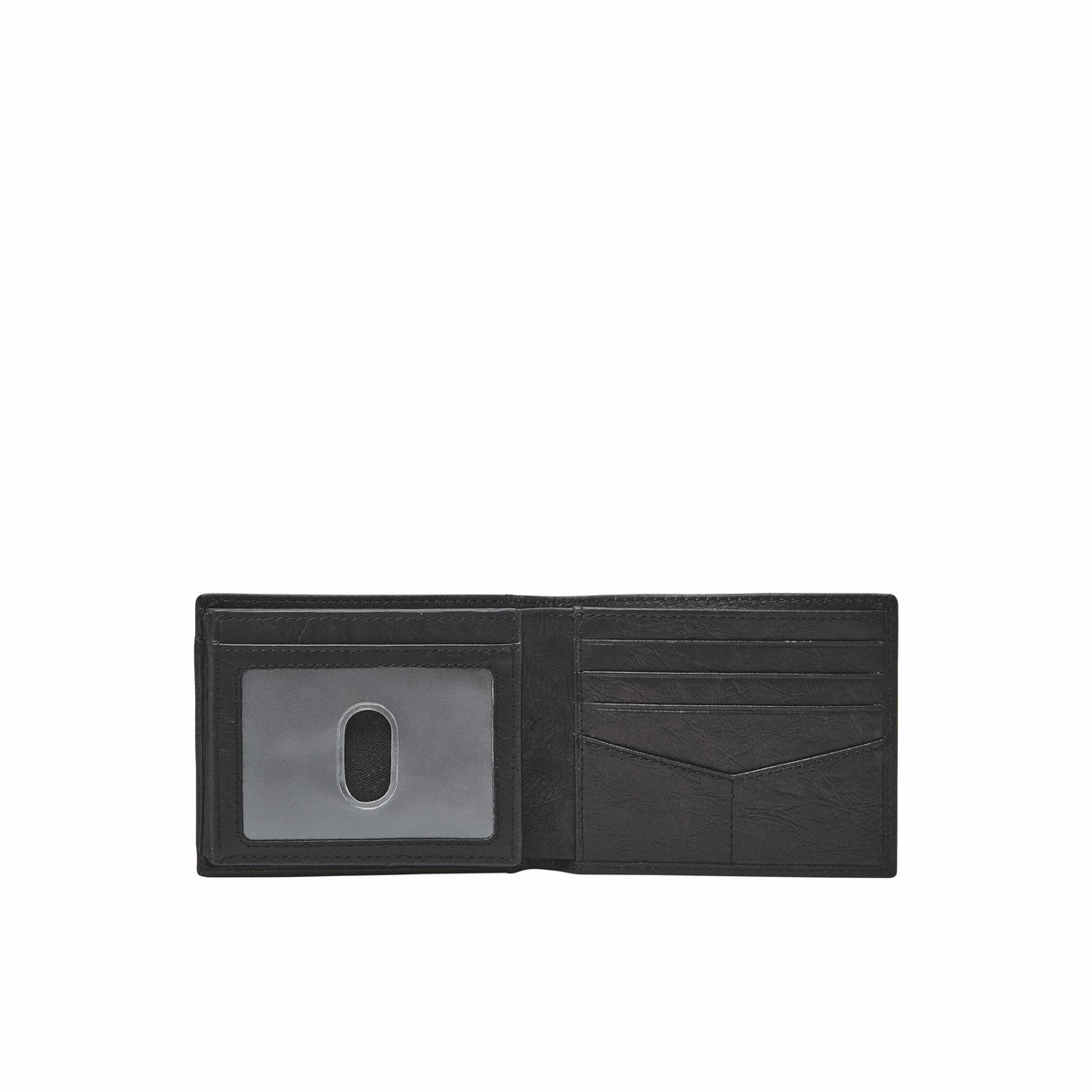 Fossil Neel Black Wallet