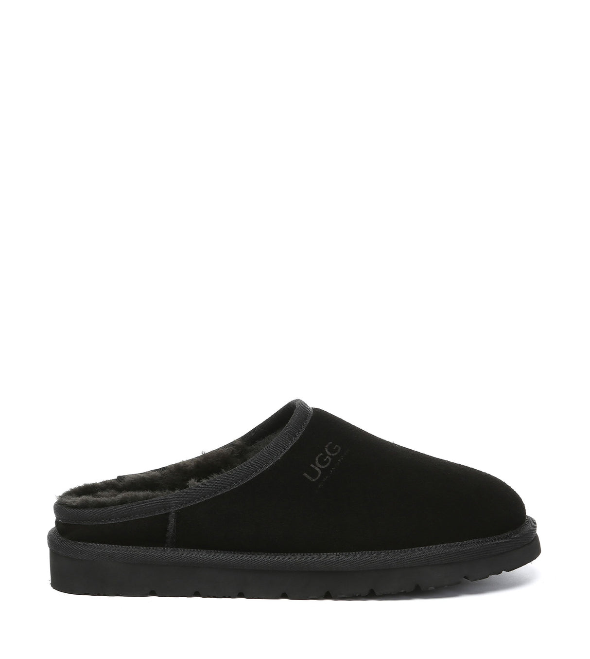 Australian Shepherd UGG Nano Classic Slipper - Black