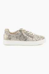 Klouds Cara Print Taupe Snake