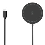 TODO 15W Fast Charging Wireless Phone Charger Pad Charge - Black