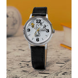 Timex Marlin Snoopy 75Th Black Leather