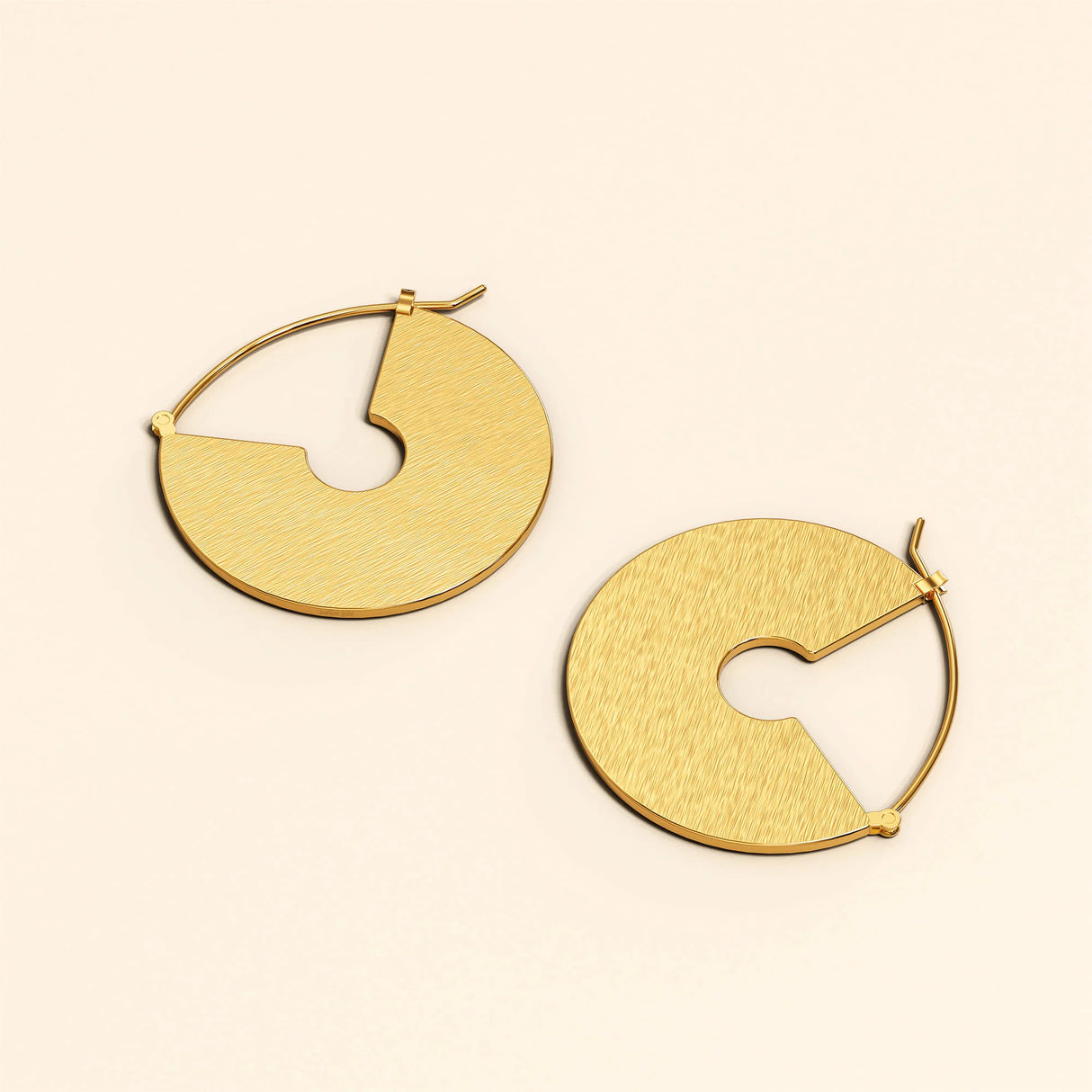 Bullion Gold Grande Gold Hoop Earrings