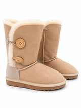 Australian Leather Ugg 2Button - Sheepskin - Natural - AU11